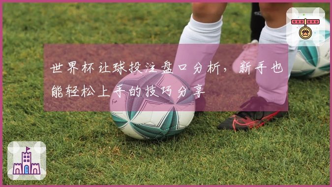 世界杯让球投注盘口分析，新手也能轻松上手的技巧分享