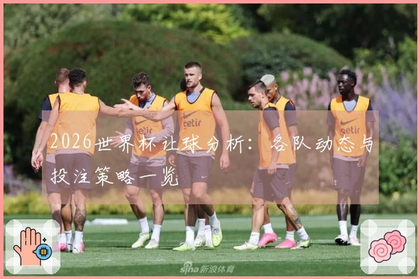 2026世界杯让球分析：各队动态与投注策略一览